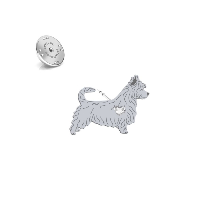 Wpinka Terrier Australijski 925 srebro - MEJK Jewellery