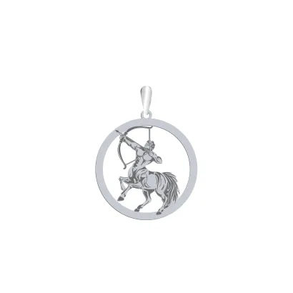 Srebrna Zawieszka Centaur GRAWER GRATIS - MEJK Jewellery
