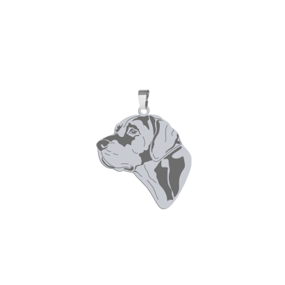 Zawieszka z psem Louisiana Catahoula srebro GRAWER GRATIS - MEJK Jewellery
