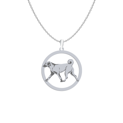 Naszyjnik z psem Kangal srebro GRAWER GRATIS - MEJK Jewellery