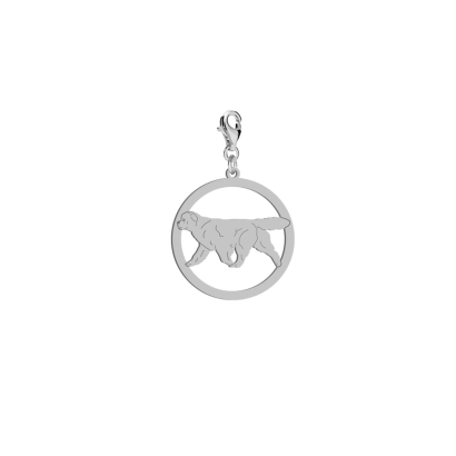 Silver Newfoundland charms, FREE ENGRAVING - MEJK Jewellery