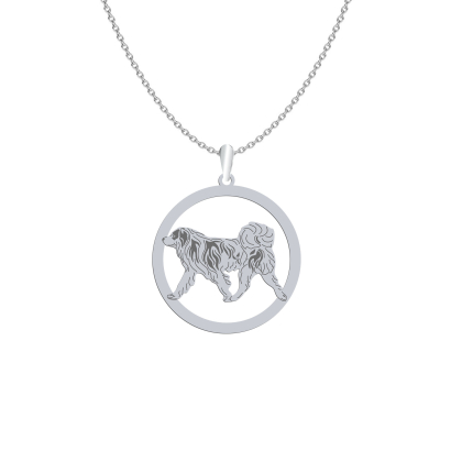 Silver Tornjak engraved necklace - MEJK Jewellery