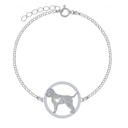Bransoletka z psem Romański Pies srebro GRAWER GRATIS - MEJK Jewellery