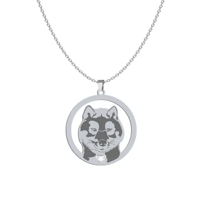 Shikoku necklace with a heart, FREE ENGRAVING - MEJK Jewellery
