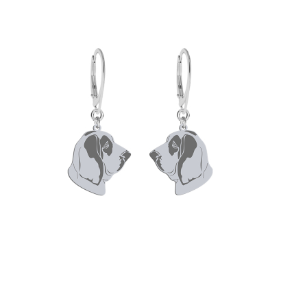 Silver Basset earrings - MEJK Jewellery