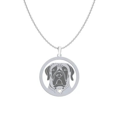 Silver Boerboel necklace - MEJK Jewellery