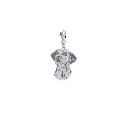 Silver Dalmatian charms, FREE ENGRAVING - MEJK Jewellery