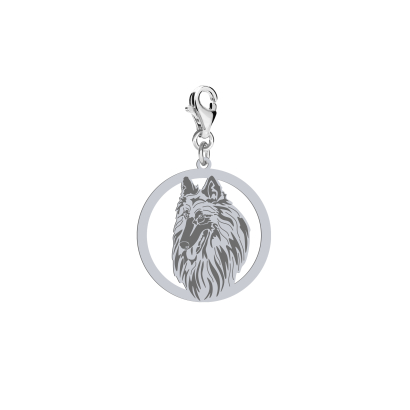 Silver Belgian Tervueren charms, FREE ENGRAVING - MEJK Jewellery