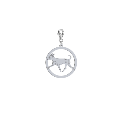 Silver American Hairless Terrier engraved charms - MEJK Jewellery