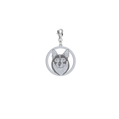 Charms Swedish Vallhund srebro 925 - MEJK Jewellery