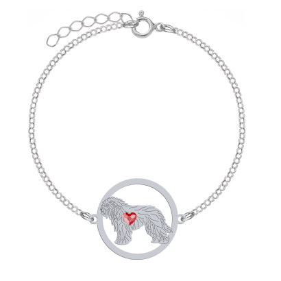 Silver ODIS engraved bracelet - MEJK Jewellery