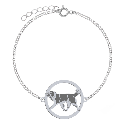 Silver Moscow Watchdog bracelet, FREE ENGRAVING - MEJK Jewellery