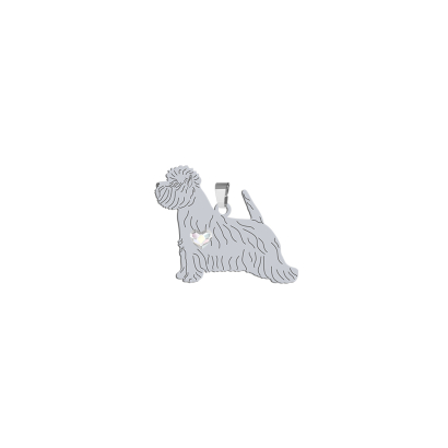 Zawieszka z psem West Highland White Terrier srebro GRAWER GRATIS - MEJK Jewellery