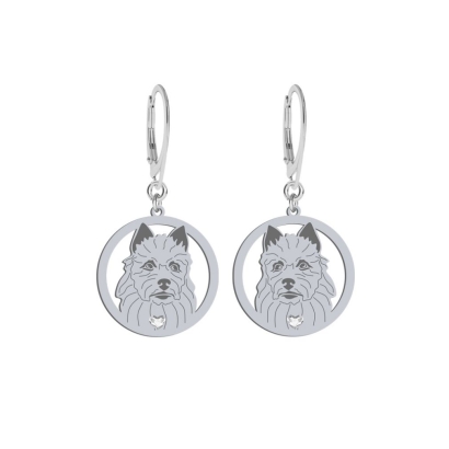 Kolczyki srebro 925 Terrier Australijski GRAWER GRATIS - MEJK Jewellery