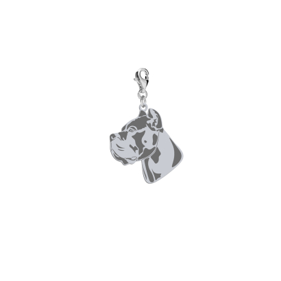 Silver Cane Corso charms, FREE ENGRAVING - MEJK Jewellery