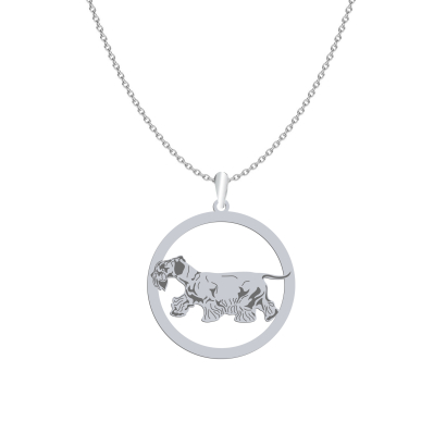 Naszyjnik z psem Cesky Terrier GRAWER GRATIS - MEJK Jewellery