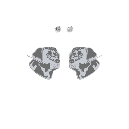 Silver Labrador Retriever earrings - MEJK Jewellery