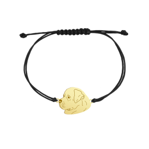 Silver Newfoundland string bracelet, FREE ENGRAVING - MEJK Jewellery
