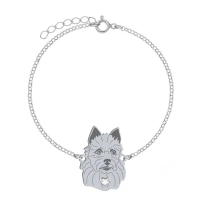 Bransoletka srebro Terrier Australijski GRAWER GRATIS - MEJK Jewellery