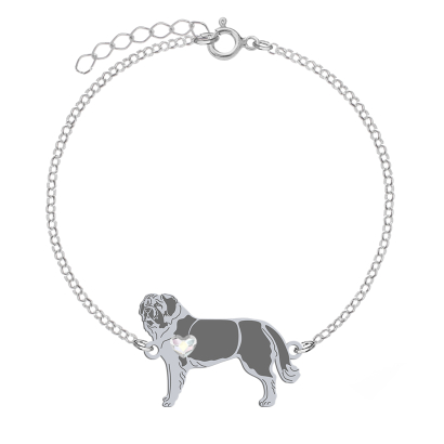 Silver Moscow Watchdog bracelet, FREE ENGRAVING - MEJK Jewellery