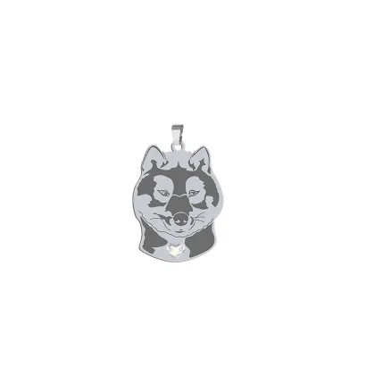 Silver Shikoku pendant, FREE ENGRAVING - MEJK Jewellery