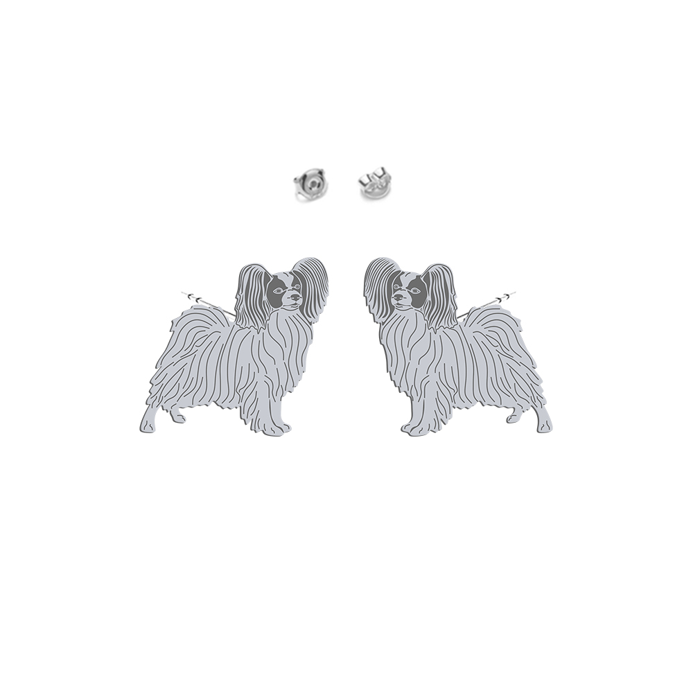 Silver Papillon earrings - MEJK Jewellery