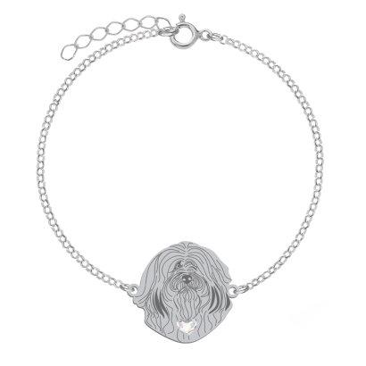 Bransoletka Hawańczyk biżuteria srebro platynowane pozłacane GRAWER GRATIS - MEJK Jewellery