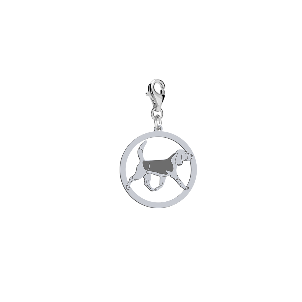 Charms z psem Beagle srebro - MEJK Jewellery
