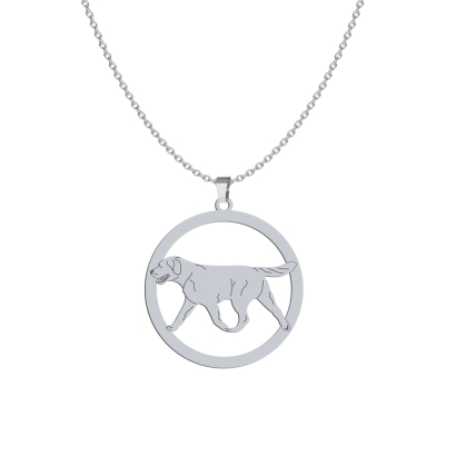 Naszyjnik z psem Labrador Retriever srebro GRAWER GRATIS - MEJK Jewellery