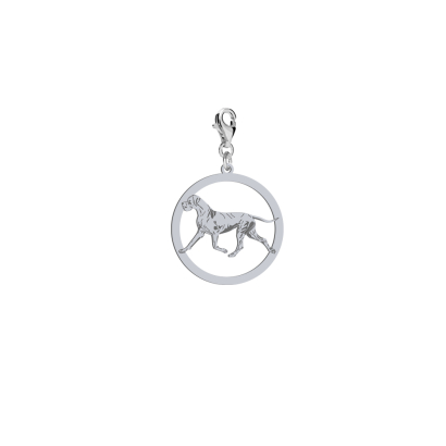 Silver Great Dane charms, FREE ENGRAVING - MEJK Jewellery