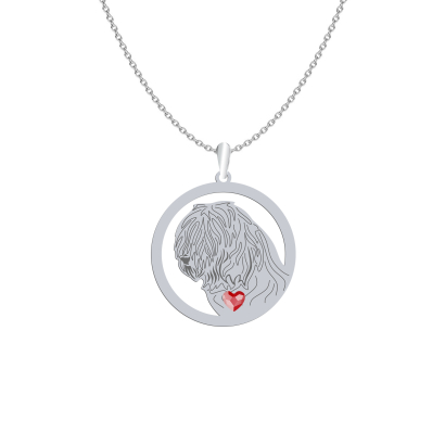 Silver Romanian Mioritic Shepherd  engraved necklace - MEJK Jewellery