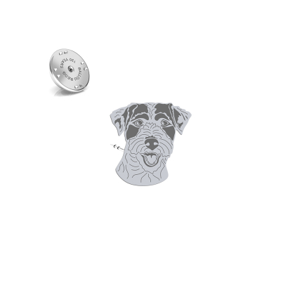 Silver Parson Russell Terrier pin - MEJK Jewellery