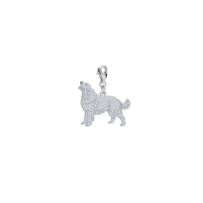 Silver Tatra Shepherd Dog charms, FREE ENGRAVING - MEJK Jewellery