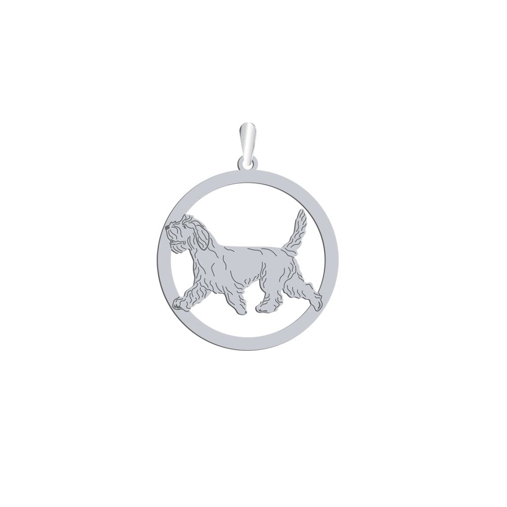 Silver Petit Basset Griffon Vendéen pendant FREE ENGRAVING - MEJK Jewellery