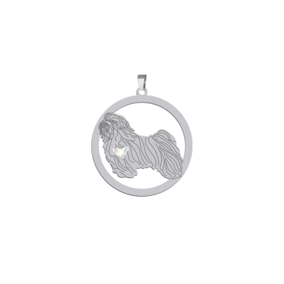 Silver Havanese pendant, FREE ENGRAVING - MEJK Jewellery