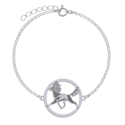 Silver Russian Toy engraved bracelet - MEJK Jewellery