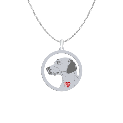 Silver Beagle harrier engraved necklace - MEJK Jewellery