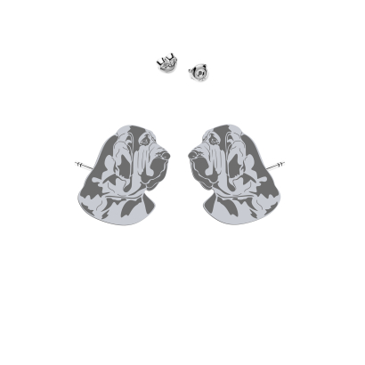 Silver Bloodhound earrings - MEJK Jewellery