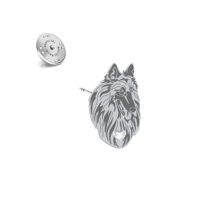 Silver Belgian Tervueren pin - MEJK Jewellery