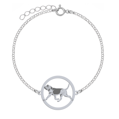 Silver Bloodhound bracelet - MEJK Jewellery