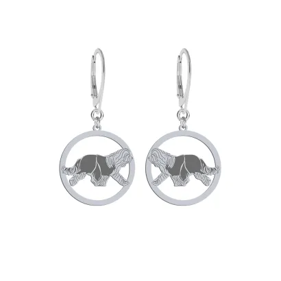 Silver Bobtail earrings, FREE ENGRAVING - MEJK Jewellery