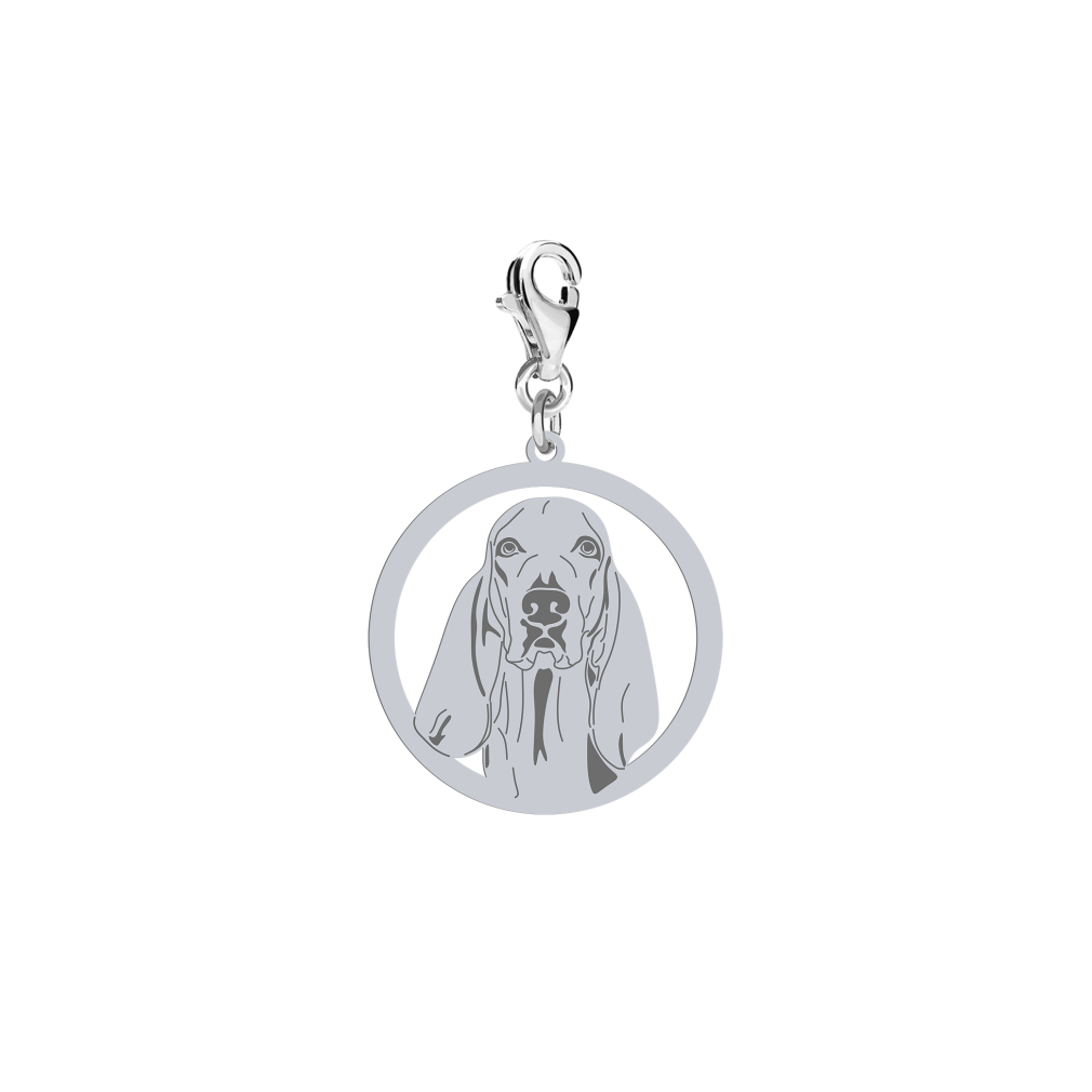 Silver Porcelaine charms, FREE ENGRAVING - MEJK Jewellery
