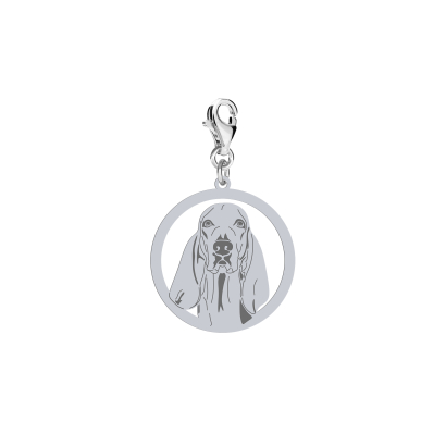 Silver Porcelaine charms, FREE ENGRAVING - MEJK Jewellery