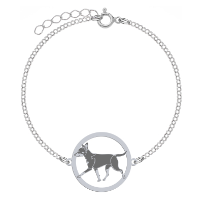 Silver Prager Rattler engraved bracelet - MEJK Jewellery