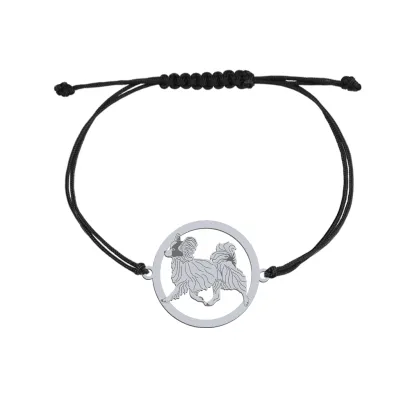 Silver Papillon string bracelet, FREE ENGRAVING - MEJK Jewellery