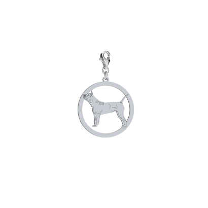 Silver Chongqing Dog engraved charms - MEJK Jewellery