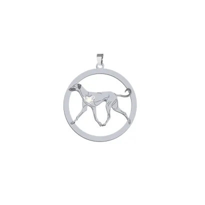 Silver Sloughi pendant, FREE ENGRAVING - MEJK Jewellery