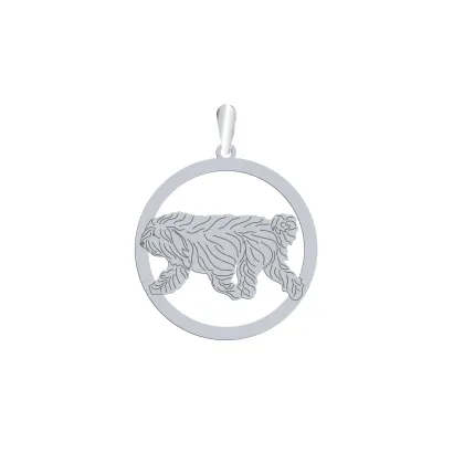 Silver ODIS engraved pendant - MEJK Jewellery
