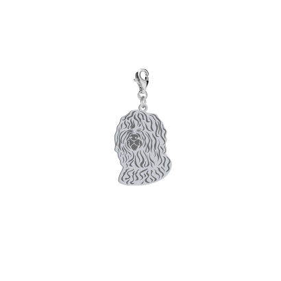 Silver Barbet engraved charms - MEJK Jewellery