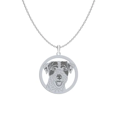 Silver Parson Russell Terrier necklace, FREE ENGRAVING - MEJK Jewellery